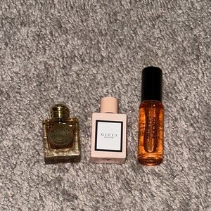 Designer Perfume Mini Bundle | Gucci, Burberry, Phlur | Never Used